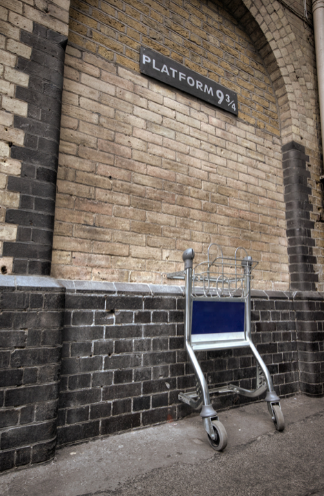 nádraží Kings Cross Harry Potter
